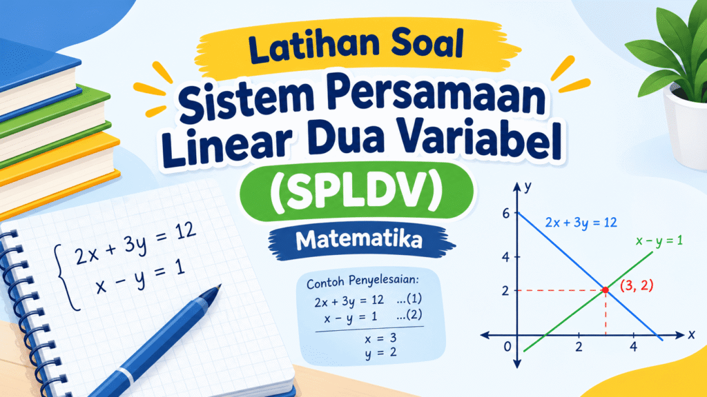 Latihan Soal Memodelkan Sistem Persamaan Linear Dua Variabel (SPLDV) 1