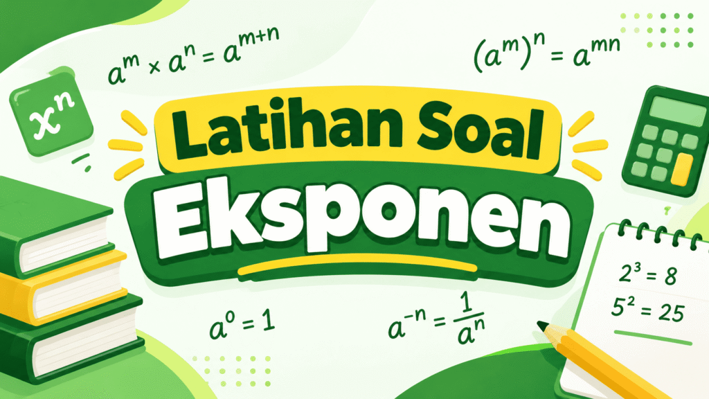 Latihan Soal Sifat-Sifat Eksponen