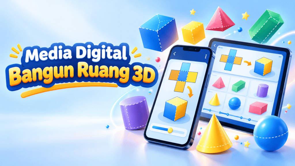 Media Digital Bangun Ruang 3D
